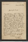 Nachlass Franz Steindachner, Brief von C. B. Klunzinger an Franz Steindachner (14.02.1879), Inv.Nr. 269.01, Seite 1